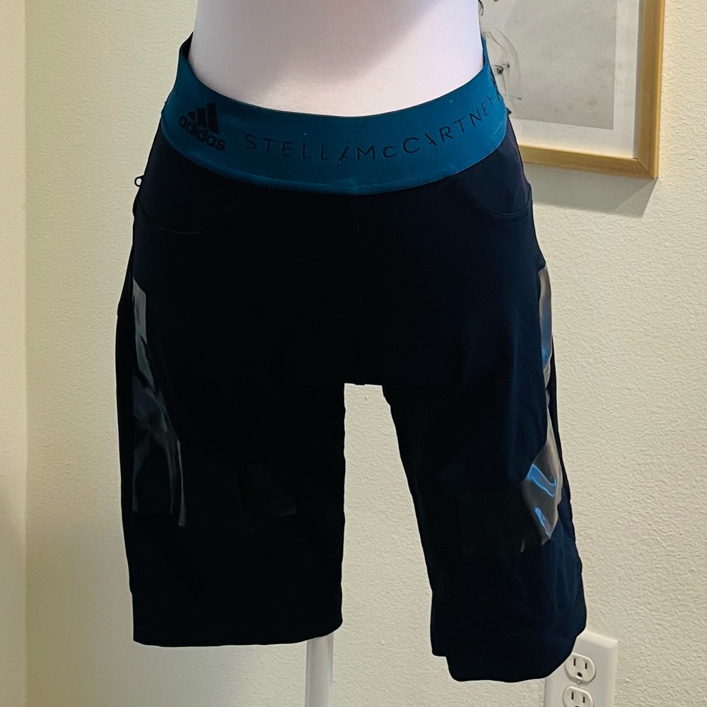 Adidas by Stella McCartney Black Ruched Bandeau